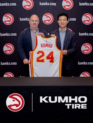 KUMHO TIRE U.S.A. ANNOUNCES PARTNERSHIP WITH THE ATLANTA HAWKS