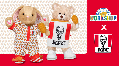 Launching just in time to celebrate togetherness during the holiday season, this unique collection combines Build-A-Bear's signature creative, interactive fun with KFC's rich tradition of comfort food and family meals.