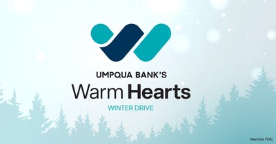 This year marks Umpqua Bank's 10th Annual Warm Hearts Winter Drive