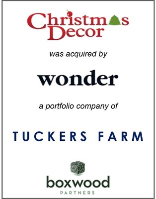 Boxwood Partners was the exclusive buy-side advisor to Wonder Franchises, a subsidiary of Tucker’s Farm Corporation.