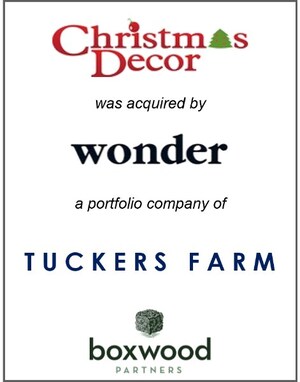 Boxwood Partners Advises Wonder Franchises on Acquisition of Christmas Decor, A Niche Residential Services Franchisor