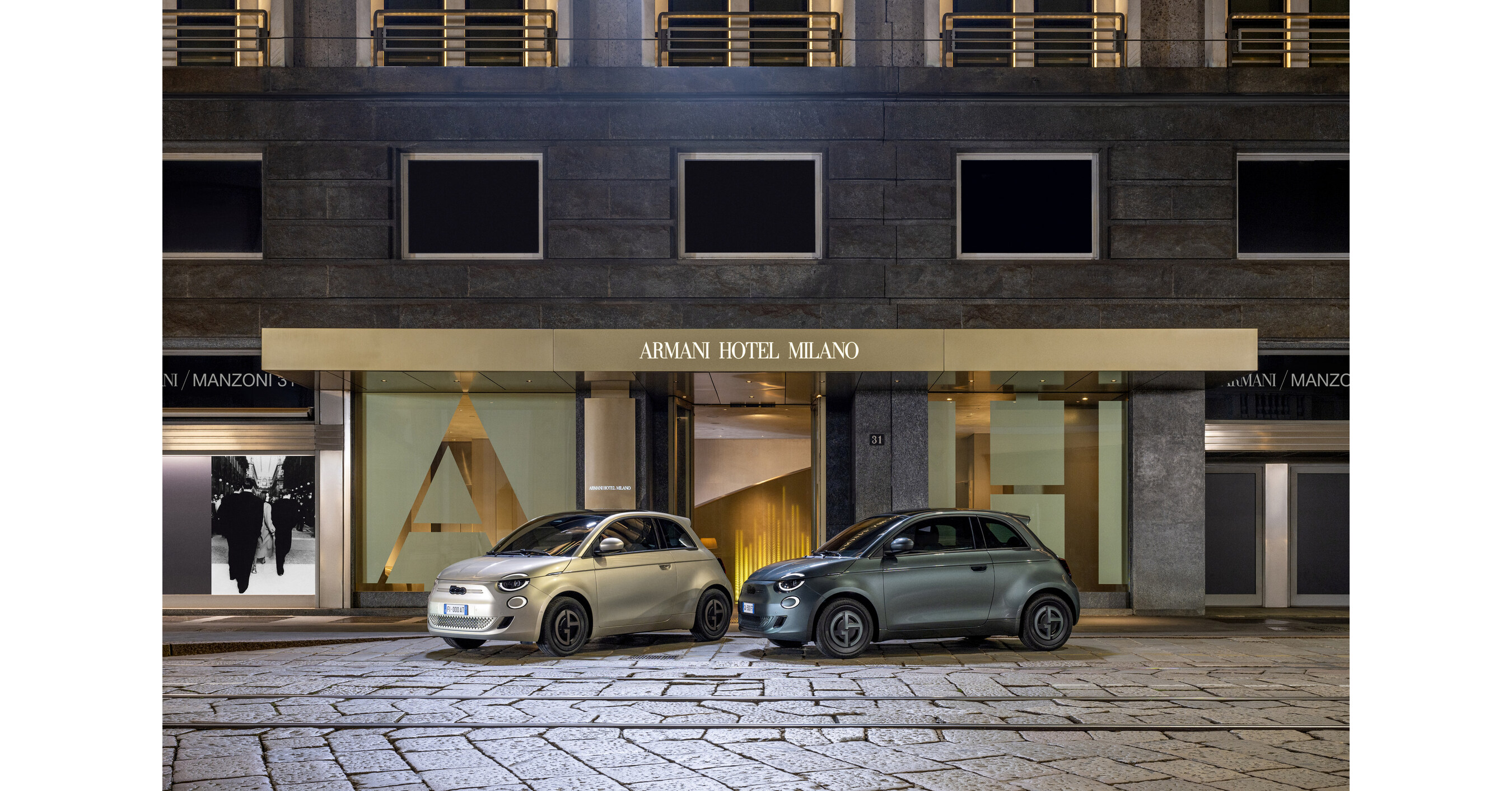 FIAT Unveils Latest Fashion Icon, 2025 Fiat 500e Giorgio Armani Collector’s Edition, at Los Angeles Auto Show