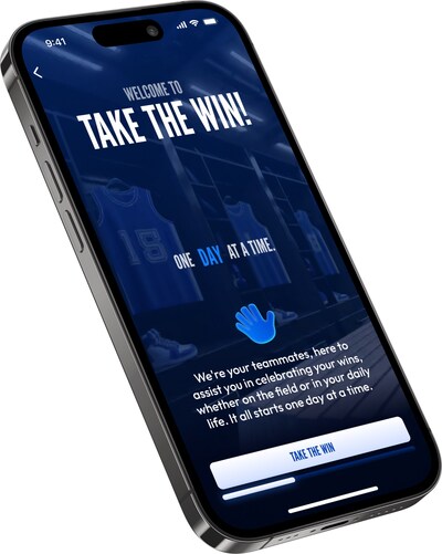 “One Day, One Play, One Win at a Time(TM)” is a key message Take The Win(TM) offers users to emphasize that even the smallest steps are instrumental to progress.