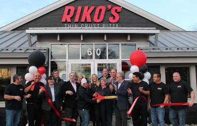 PHOTO: On November 19, local dignitaries and community leaders joined Riko’s corporate leadership and Westport franchisee partners for a ribbon-cutting ceremony to celebrate the official opening of Riko’s Pizza of Westport.