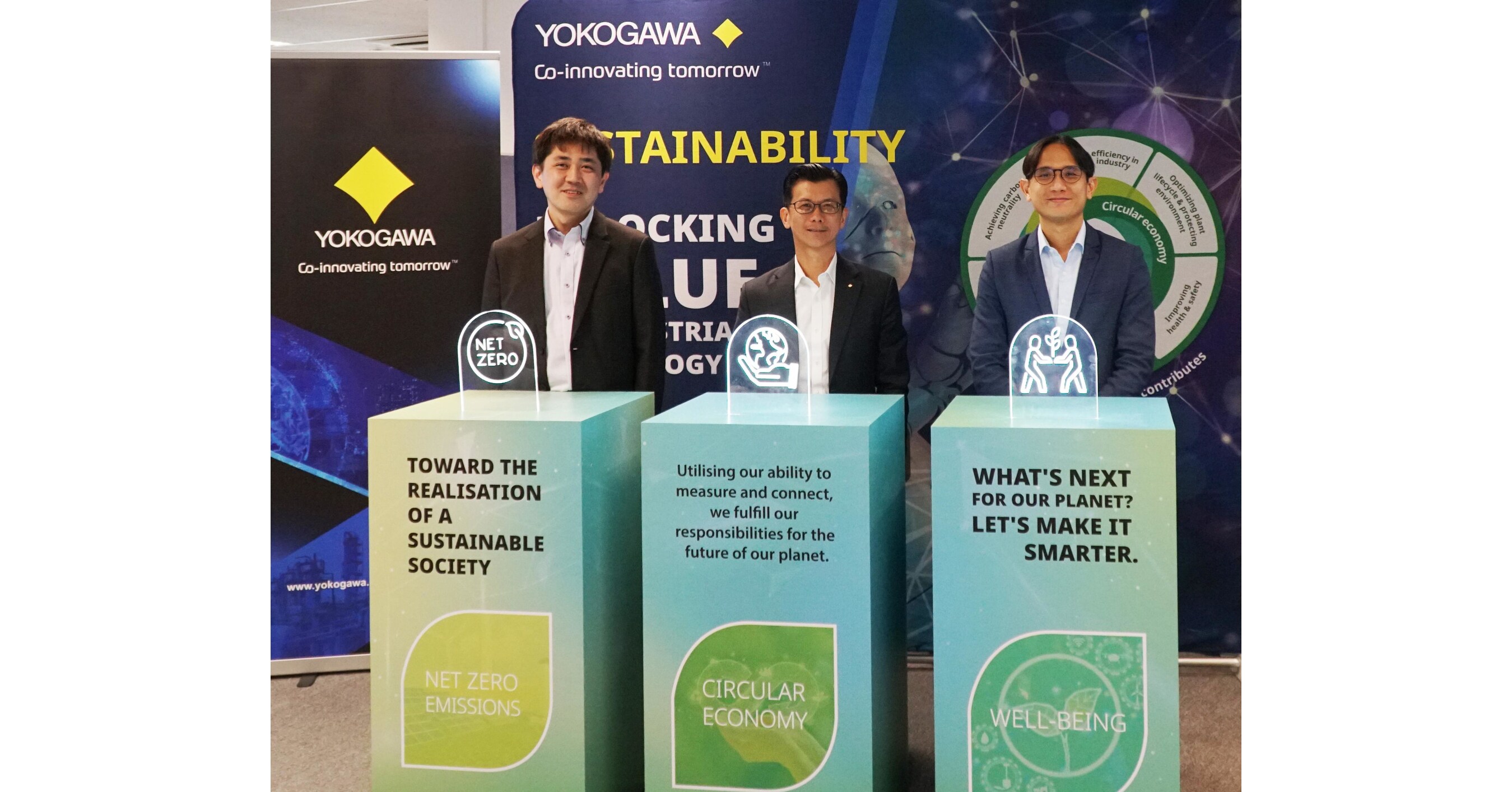 Yokogawa Rayakan Hari Jadi Ke-50 di Singapura dengan Meresmikan Sustainability Incubation Hub