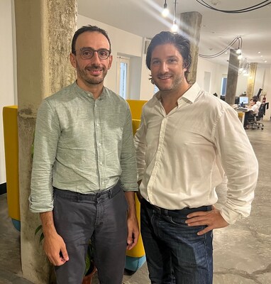 APRIL Asia Regional CEO Romain Di Meglio with Novo AI Co-founder & Chief Strategy Officer Julien Condamines