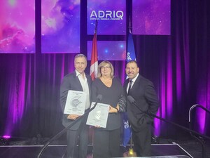 Groupe pharmaceutique Duchesnay remporte le Prix Innovation, Sciences de la vie, 2024 de l'ADRIQ, l'Association pour le développement de la recherche et de l'innovation du Québec