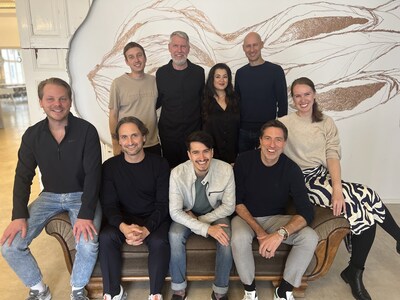 EWOR Partners and Leadership team. Left to right: Quinten Selhorst, Paul Muller, Daniel Dippold, Florian Huber, Lian Boerma, Marcel Vogel, Alex Grots, Berna Epik, Petter Made.