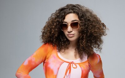 A model wearing the new Lucyd Lyte® 2024 Millennia style.  Courtesy Innovative Eyewear, Inc.