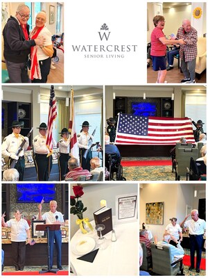 Watercrest St. Lucie West Assisted Living and Memory Care honors veterans and veteran spouses for their military service and sacrifice with a day of recognition.