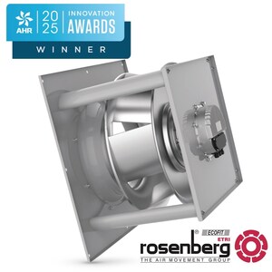 Rosenberg Wins AHR Expo 2025 Innovation Award with New AMCA-Certified I-Series Fans