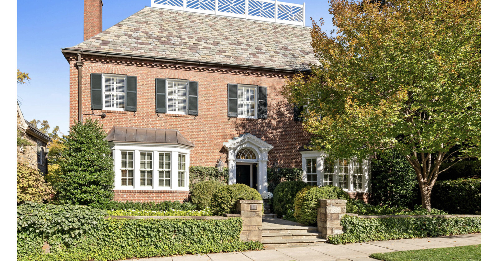 The Washington, D.C. Home of Longtime CNN News Anchor Chris Wallace Hits the Market