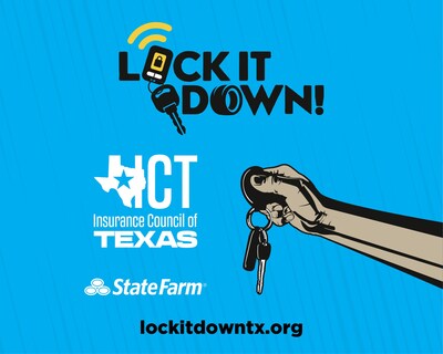 The Insurance Council of Texas (ICT) and State Farm are combining their
efforts for Lock It Down!, a public education and awareness campaign designed to combat motor vehicle theft, burglary, and fraud-related crime throughout the upcoming holiday season and beyond.