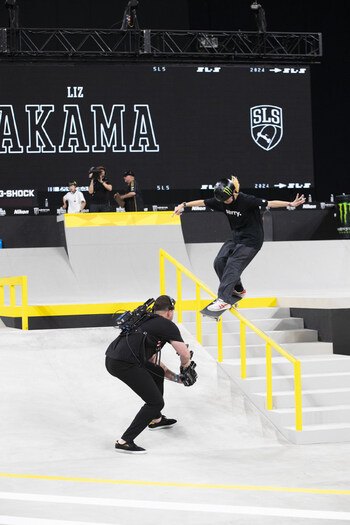 Monster Energy's Liz Akama Takes Second Place in Women’s Skateboard Street at Street League Skateboarding Tokyo 2024