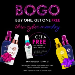 It's A 10® Haircare, Be a 10 Cosmetics™, and Ex10sions Roll Out Unbeatable Black Friday & Cyber Monday Deals