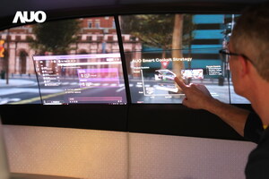 AUO Returning to CES Showcase Next Generation Smart Cockpit 2025