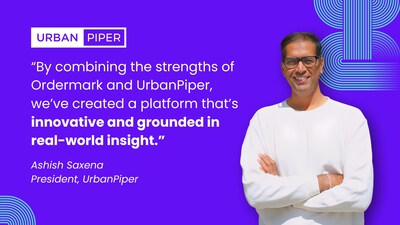 Quote by Ashish Saxena, President, UrbanPiper