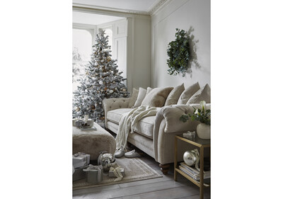 Interior Christmas decor from Furniture Village.