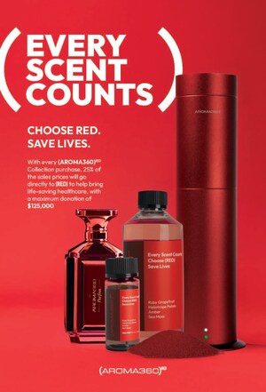 (AROMA360)RED - EVERY SCENT COUNTS!