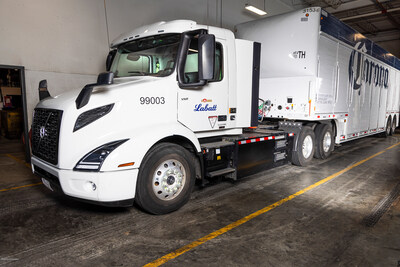 LABATT INVESTS $5.47 MILLION TO EXPAND FLEET IN QUEBEC - New electric delivery trucks advances progress towards net-zero goal by 2040 (CNW Group/Labatt Breweries of Canada)