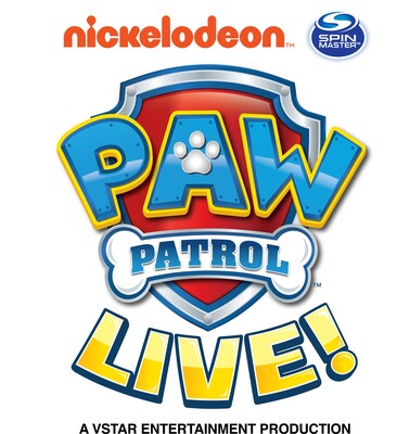 PAW Patrol Live! presented by VStar Entertainment Group and Nickelodeon. (CNW Group/VStar Entertainment Group)