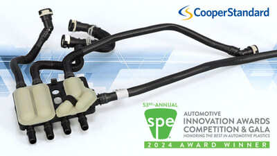 Cooper Standard’s plastic coolant hub technology named SPE® Automotive Innovation Award Powertrain Category Winner