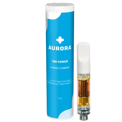 Aurora CBD Varius - 510 Vape Cartridge (CNW Group/Aurora Cannabis Inc.)