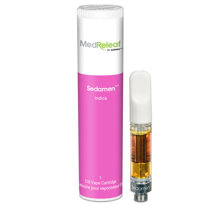 MedReleaf Sedamen - 510 Vape Cartridge (CNW Group/Aurora Cannabis Inc.)