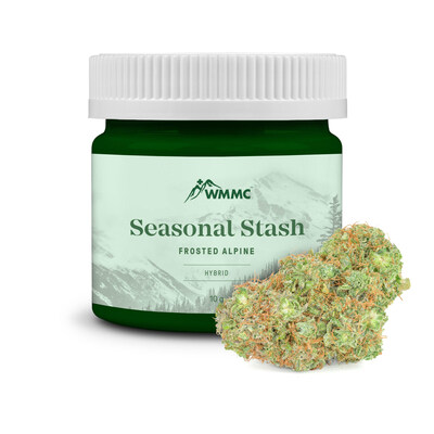 WMMC Seasonal Stash - Frosted Alpine - Dried-Flower (CNW Group/Aurora Cannabis Inc.)