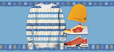 Noodles & Company fans can now showcase their love for the fast-casual chain all season long with festive holiday sweaters, beanies and more!