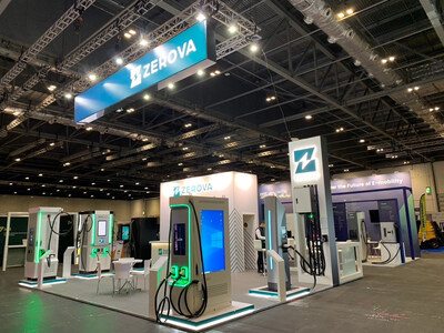 Zerova Technologies showcases the latest DC EV charging solutions at the London EV Show.