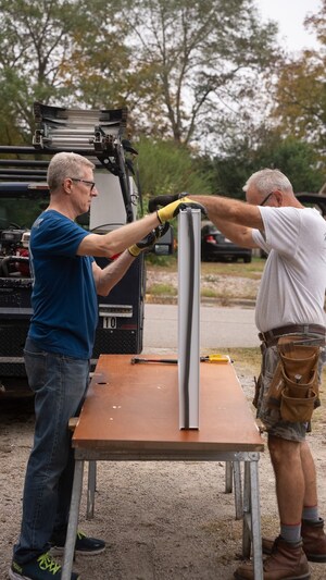 To celebrate Veterans Day, The Health Alliance helps to restore Home for U.S. Military Veteran