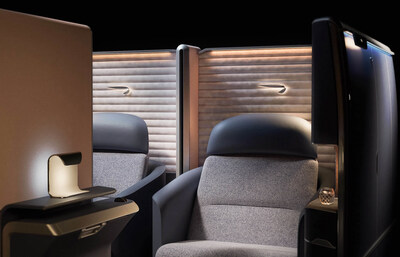 Elegant design features reflect modern British luxury travel