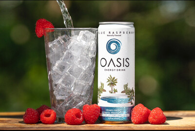 Oasis Energy Drink Launches with a Guilt-Free, Natural Boost for