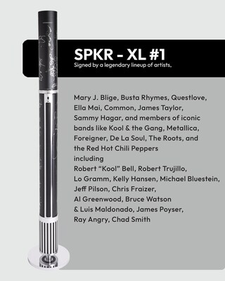 Aroma360's Autographed SPKR XL from the 2024 Rock 'n Roll Hall of Fame Induction Ceremony