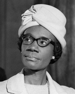 Portrait of Shirley Chisholm