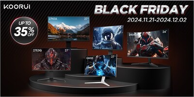 KOORUI Black Friday Sale: Enjoy the ultimate image quality and gaming experience