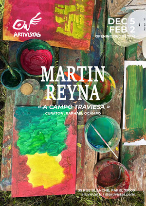 Artivistas presents contemporary Argentinian artist Martín Reyna: A socially engaged exhibition in the heart of Paris