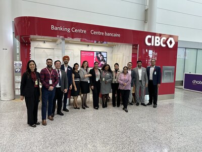 Ambitions take flight with CIBC through expanded relationship with Toronto Pearson airport (CNW Group/CIBC)