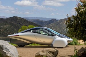 Aptera's Solar Electric Vehicle at the Consumer Electronics Show (CES) 2025