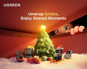 Descubra sonrisas esta Navidad con la divertida línea festiva de UGREEN