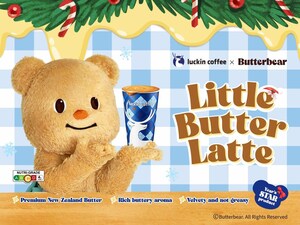 Luckin Coffee Unveils Little Butter Latte In Collaboration with Butterbear