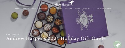 The editors at Andrew Harper have just released the 2024 Holiday Gift Guide, a surefire resource for high-end travelers and those looking for the perfect present.