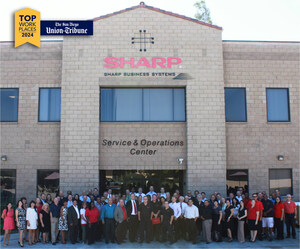 UNION TRIBUNE SAN DIEGO NAMES SHARP A WINNER OF THE METRO SAN DIEGO TOP WORKPLACES 2024 AWARD