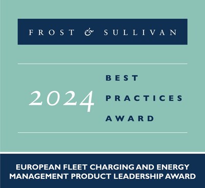 EO Charging Recognized by Frost & Sullivan with the Product Leadership Award for Enabling Energy Efficiency, Cost-effectiveness, and Grid Reliability in Fleet Charging and Energy Management