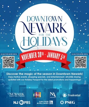 Newark's Arts &amp; Education District unveils "Downtown Newark for the Holidays"