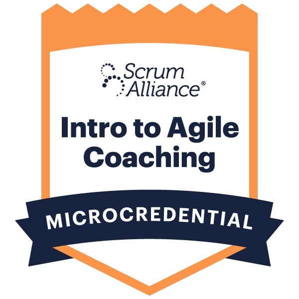 Introduction to Agile Coaching badge