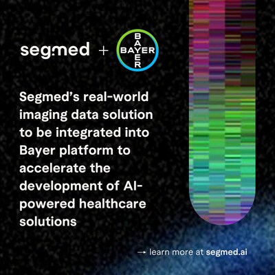 Segmed’s real-world imaging data solution to be integrated into Bayer platform to accelerate the development of AI-powered healthcare solutions