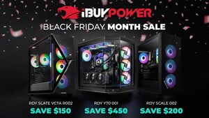 POWER UP THE HOLIDAYS WITH iBUYPOWER'S ANNUAL BLACK FRIDAY SALES ON PREBUILT AND CUSTOM GAMING PCS