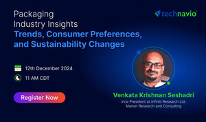 Unlocking the Future of Packaging: Join Technavio's Exclusive Webinar with Venkata Krishnan Seshadri